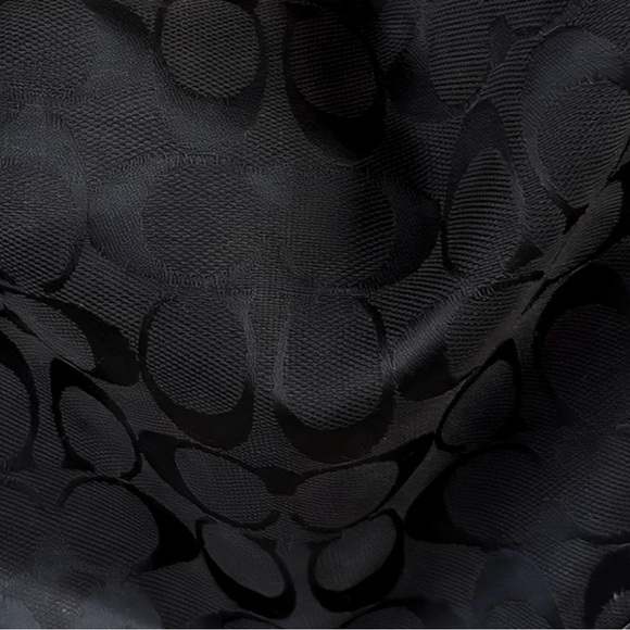 Vintage Y2K Coach Jacquard CC Logo Handbag - Picture 9 of 11